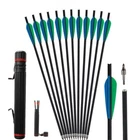12PCS 20 Inch Carbon Arrows Crossbow Bolts For Hunting Archery Quiver New. Price: $17.69.