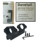 Centerpoint CPM1PA-25M 1-PIECE Dovetail Scope Mount Medium Profile Up To 45MM New. Price: $13.00.
