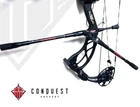 Conquest Cf. 500 Bowhunter Complete Kit (with Smac) 6"FRONT8"BACK Matte Black New. Price: $204.99.