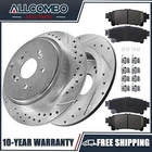 Rear Drilled Brake Rotors Ceramic Pads Kit For Toyota Highlander RX450H New. Price: $84.09.