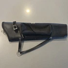Neet Archery Quiver Hip Waist Black Vinyl Pocket Bow And Arrow Used. Price: $19.99.