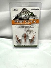 Rocky Mountain First Cut-x Crossbow Broadhead 3-PACK 100 GRAIN-4 Blade*new. Price: $17.99.