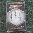 Wasp Archery Hammer Broadhead Grain 3-BLADE 1-3/16IN Dia #7085 New. Price: $29.00.