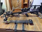 Centerpoint Crossbow Black Camouflage With Scope, Quiver, And Arrows New. Price: $150.00.