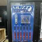 Muzzy 3-BLADE Broadhead 100 Grain 1-3/16IN Silver Orange Crossbow Hunting New. Price: $39.99.