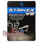 G5 Broadhead Striker V2 100 125 Grain Replacement Blade Kit #00187 New. Price: $22.99.
