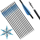 Irq 20 Inch Crossbow Bolts And Broadheads Set, Carbon Blue White New. Price: $45.06.