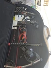 Hoyt Faktor 30 Compound Bow 60LBS 28IN Right Hand Black Red Aluminum Hunting Used. Price: $550.00.