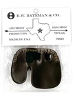 Bateman Cordovan Split Finger Archery Shooting Tab New. Price: $27.00.