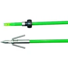 Truglo Fiberglass Bow Fishing Arrow W/spring Fisher Point/slide Green TG140S1G New. Price: $46.86.
