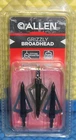 Allen Grizzly Broadhead 1-3/16" C.d. 125 Grain 3-PACK 14625 New. Price: $10.99.