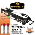 Barnett Whitetail Hunter 400XTR With 6 Additional Bolts (WH400-01) New. Price: $449.00.