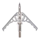 Rage Hypodermic Crossbow Nc Broadheads 125 Grain 3 Pack Razor Sharp Blades New. Price: $44.99.