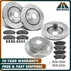 Front Rear Drilled Brake Rotors And Pads Kit For Toyota Sienna Lexus RX450H New. Price: $201.50.
