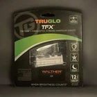 Truglo Tfx TG13WA3A Tritium Fiber Optic Handgun Sights Walther Ccp Green/white New. Price: $69.99.