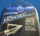 G5 Montec Fixed 100 Gr. Broadhead Compound/crossbow (9 Heads) Free Shipping New. Price: $78.00.