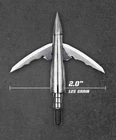 Beast Titanium-steel Hybrid Broadheads 2" Cut, Blade, 125 Gr New. Price: $84.99.