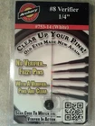 Specialty Archery 1/4" #8 Verifier 753-14 (white) New. Price: $35.00.