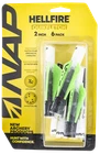 NAP60035 Quickfletch Hellfire Fletching White Green/ Pack New. Price: $27.48.