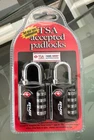 New 1SKB-PDL Tsa Accepted Combination Padlock (2 Pack). Price: $19.99.