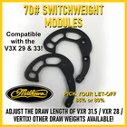 Mathews 70# 85% / 80% V3X Vxr Atlas Phase 4 Switch Weight Mods Pre-owned. Price: $68.99.