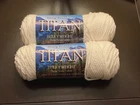 Mary Maxim Titan Bulky Weight 3 Ply Acrylic Yarn White Matched Dye Lot 06 22 New. Price: $10.50.