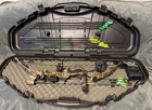 Parker Hunter-mag Compound Bow Kit 60LB 29" Rangefinder Case Arrows Hunting Used. Price: $275.00.