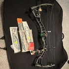 Hoyt Maxxis 31 Compound Bow Right Hand Hunting Aluminum Black Camo Used. Price: $300.00.