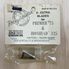 Barrie Archery Rocky Mountain Premier 75 Or Ironhead 125 Replacement Blades New. Price: $10.00.
