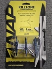 Nap Killzone Mechanical Broadhead 2 Blades 100 Grains Cutting Diameter 3 Pack New. Price: $24.99.