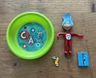 Dr Seuss Lot Thing 2 The Cat Hat Eraser Green Eggs & Ham Micro Ornament + Used. Price: $6.99.