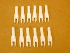 Original Easton Precision Acc 1206-G Nocks Large Groove White New Dozen. Price: $11.95.