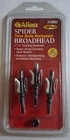 New Allen Spider Mechanical Broadhead 3 Blade 1/2" Cut Deer Hunting #14660. Price: $14.99.