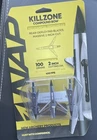 3 Pack Nap Killzone Compound Bow Mechanical Broadheads 100 Grains Trophy Tip New. Price: $24.99.