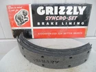 Vintage (nos) Set "grizzly" Brand Brake Shoe Linings Original Box New. Price: $9.95.