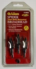 Allen Spider Broadheads 100 Gr 3 Blade Pack Mechanical Crossbow & Compound New. Price: $14.99.