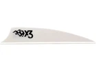 Bohning X3 Vane Arrow Fletching 3" White 36PK New. Price: $21.47.