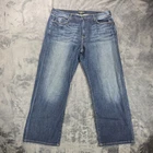 Lucky Brand 181 Jeans Mens 40X30 Blue Medium Straight Distressed Pockets Denim Pre-owned. Price: $19.99.