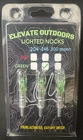 Elevate Outdoors Lighted Arrow Nocks .246 Green 3 Pack - New. Price: $21.95.