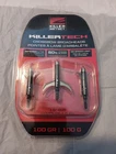 3 Pack Instinct Killertech Crossbow Broadhead 100 Grain Thicker Blades New. Price: $17.50.