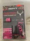 New Hoyt Archery Custom 4 Piece Accessory Kit Pink 652251. Price: $48.00.