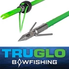 Tru Glo Bowfishing Arrow Speed Shot Standard Point W/ Slide Safety System #02434 New. Price: $24.99.