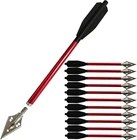 12PCS 6.7'' Crossbow Bolts With Sharp Blade Broadheads Survival Arrow Hunting New. Price: $12.59.