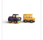 Battat Mini Wheeee-ls! Pull-back Pick Up Truck Toy Muddy Miles Gus Bus Used. Price: $12.00.