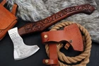 Handmade High Carbon Steel Tomahawk Hatchet, Axe Integral Full Tang -400 New. Price: $74.99.
