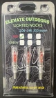Elevate Outdoors Lighted Arrow Nocks .204 Red 3 Pack - New. Price: $21.95.