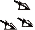 Nap Hellrazor Bow Big Game Hunting Solid Steel Fixed Blade 3 Pieces Broadhead Se New. Price: $53.99.