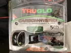 Truglo Carbon Hybrid 5-PIN Standard Adjustable Archery Bow Sight, Black, TG7415B New. Price: $69.99.
