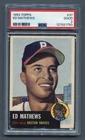1953 Mathews Hof Psa 2 Good Topps Boston Braves Flush Color Nice (#37) Rzc Graded. Price: $125.95.