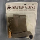 New Bear Traditional Archery Full Leather Master Glove Ambidextrous Medium. Price: $28.00.
